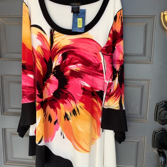 New with Tags Eva Varro Multi color Tunic - Picture 5 of 9